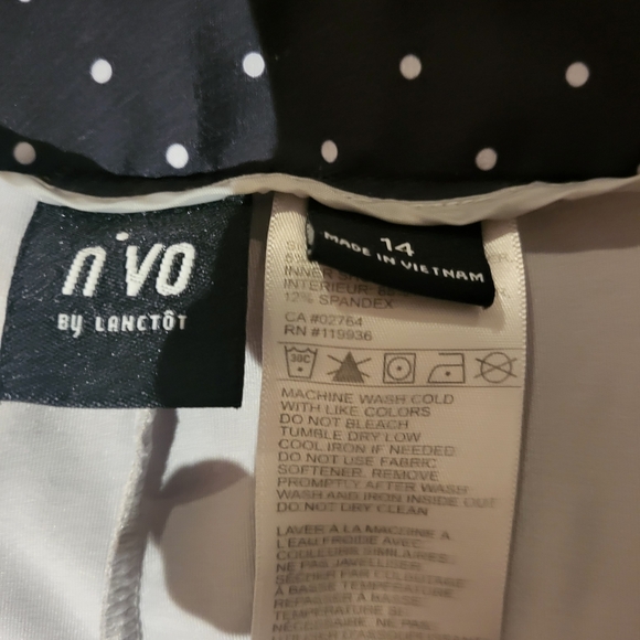 Chic Black Polka Dot Skort - Picture 2 of 6